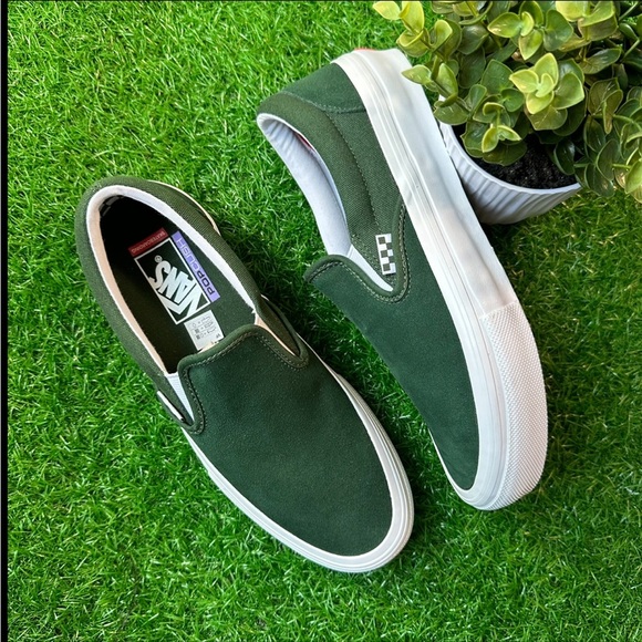 Vans Skate Slip On Wrapped Green - Picture 6 of 7